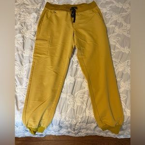 Women’s size M mustard joggers